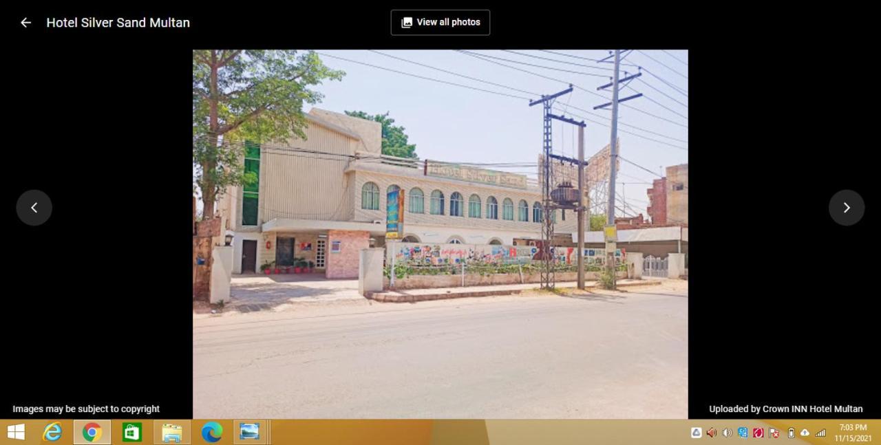 Hotel Silver Sand Multan Exteriör bild